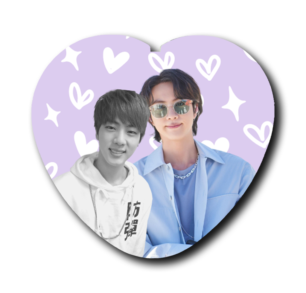 10 year Jin Heart Button