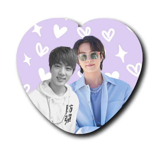 10 year Jin Heart Button