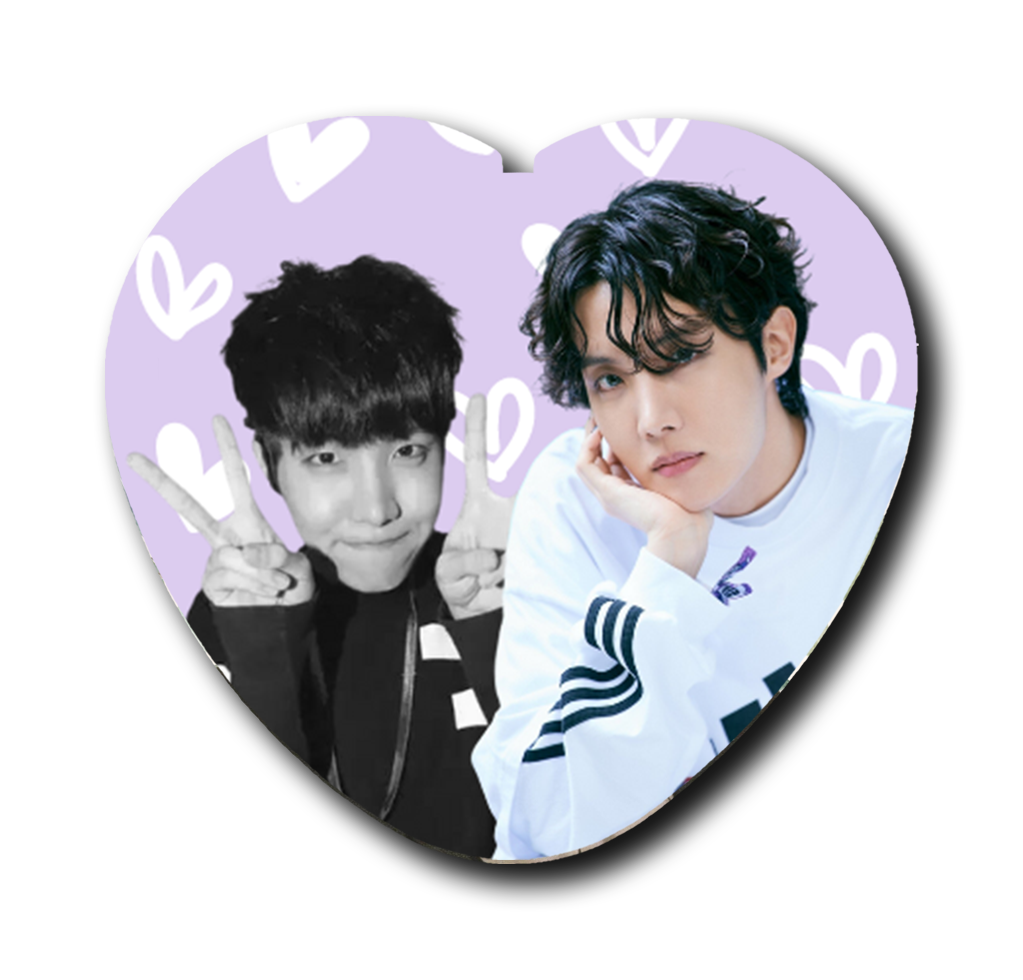 10 year J-Hope Heart Button