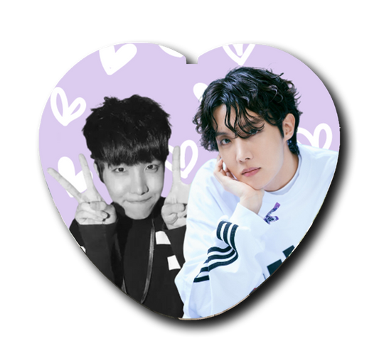 10 year J-Hope Heart Button