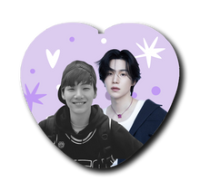 10 year Yoongi Heart Button