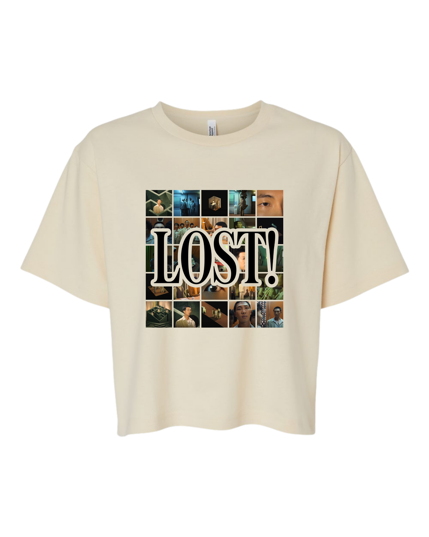 LOST! Women's Boxy Cropped Tee