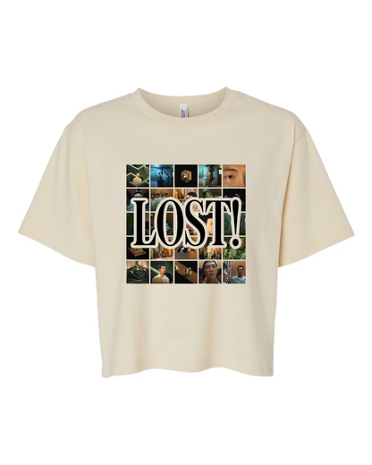 LOST! Women's Boxy Cropped Tee