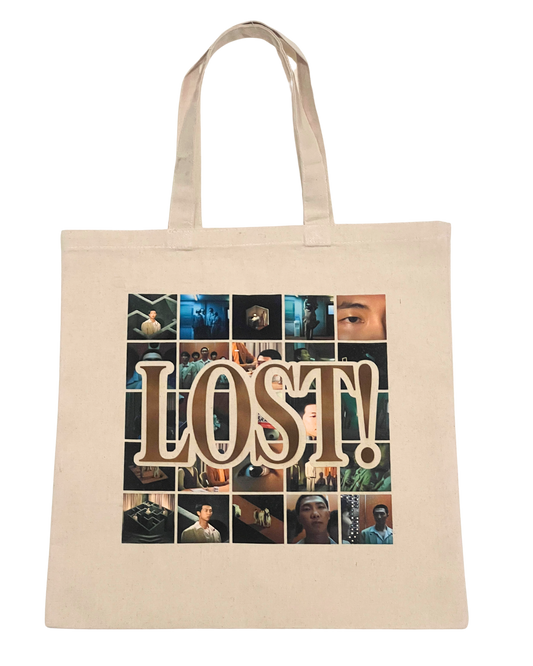 LOST! Engraved Canvas Tote
