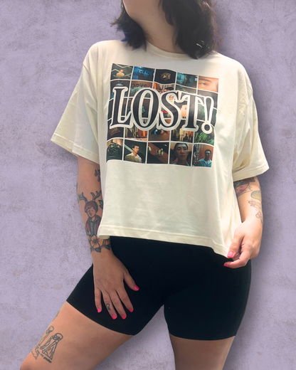 LOST! Women's Boxy Cropped Tee