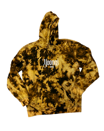 All Members Black Bleached Hoodie