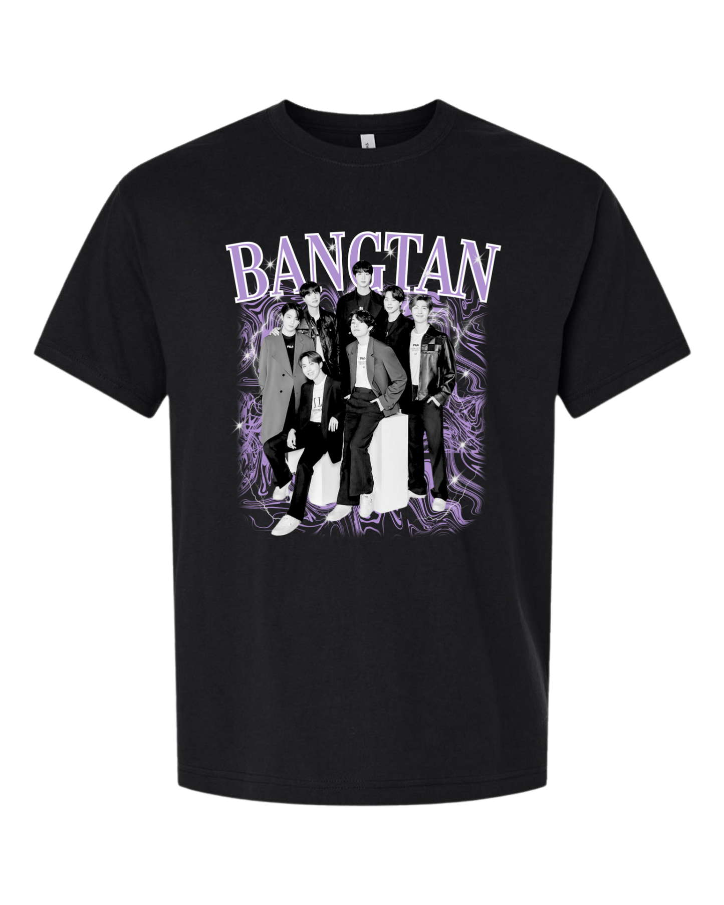 Bangtan Bootleg Design Heavyweight Tee – Premium Graphic Shirt