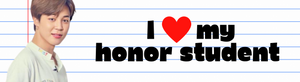 Honor Student Bumper Sticker
