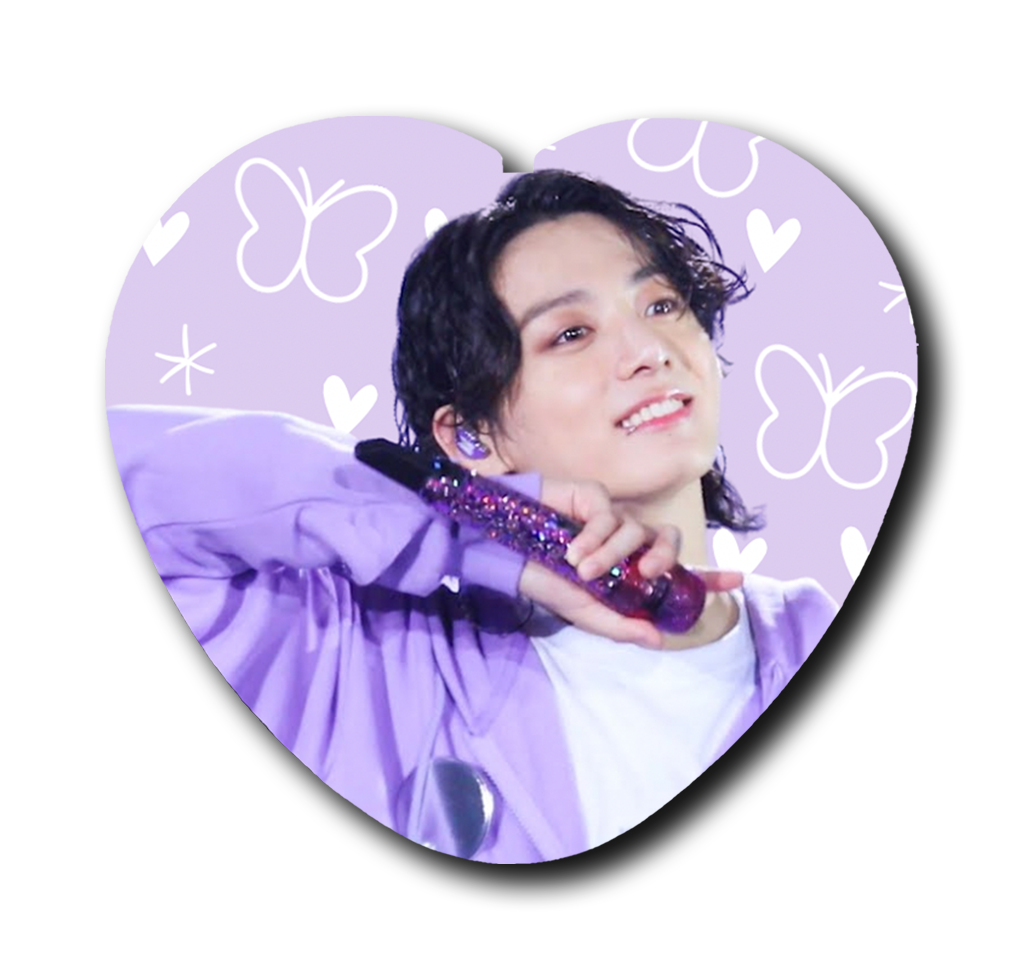 Sweet Busan JK Heart Button