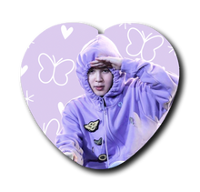 Sweet Busan Jimin Heart Button
