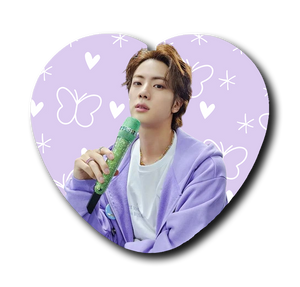 Sweet Busan Jin Heart Button