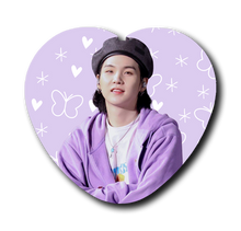 Sweet Busan Yoongi Heart Button