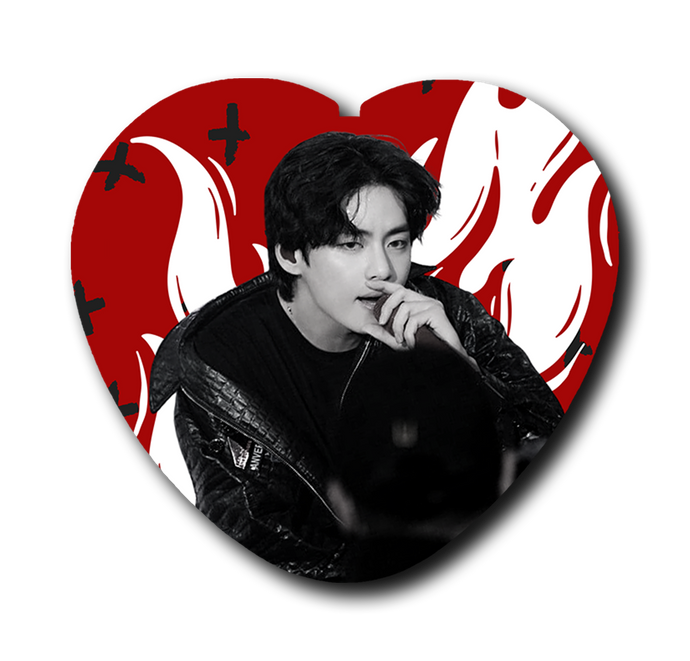 Spicy Busan V Heart Button