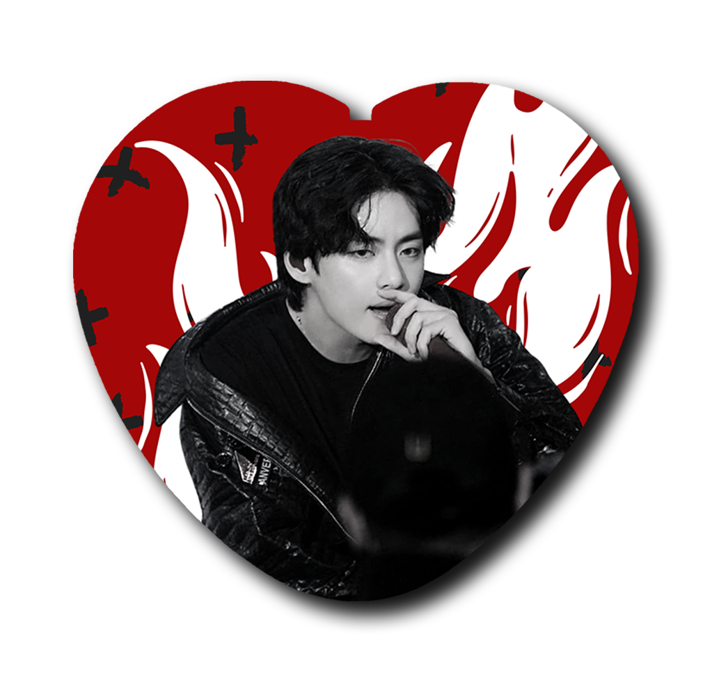Spicy Busan V Heart Button