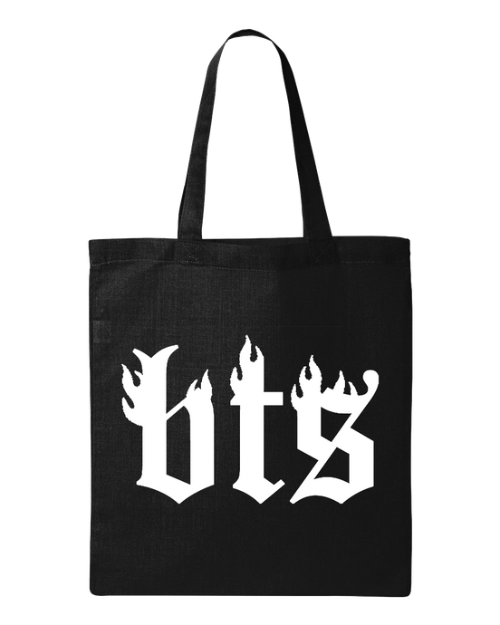 Black Flame Tote
